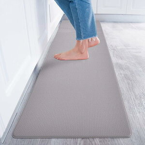 �L�b�`���}�b�g 60×240cm PVC ����8mm ���󂢂炸 �ᔽ���N�b�V���� ����Ȃ� �䏊 �}�b�g �h�� �@���� �O���[