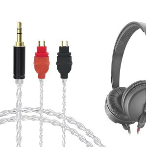 Apollo �⃁�b�L �A�b�v�O���[�h �I�[�f�B�I�P�[�u�� Sennheiser HD25, HD25-C, HD 25 �Ή� �w�b�h�z�������p�R�[�h 3.5mm �n�C���] HiFi�Ή� (1.5m/5ft)