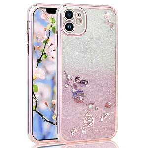 iPhone 12 P[X NA  bLH LL ԕ \tgP[X TPU ^  킢 Ռz  lC uh X}zP[X gуJo[ (iPhone 12, LL-sN)