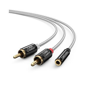 3.5mm to RCA P[u, 3.5mm Xto 2RCAIX XeII[fBIP[ubLRlN^̗p X}z MP3v[[ ^ubg Xs[J[z[VA^[ HDTVΉ 0.2M