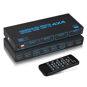 4K@60Hz HDMI}gbNX 44o EDIDo HDMIz ؂ւ Rt HDR HDMI2.0b HDCP 2.2 3D YUV 4:4:4Ή