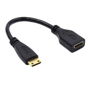 15cm Mini HDMI Type-C\Pbg X~jHDMIIXA_v^[P[u JHDTV 4K 1080Pp