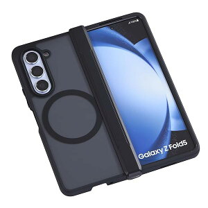 Galaxy Fold5 P[X MagsafeΉ qWی }OlbgO  gуP[X for MNV[Z tH[h5 / SC-55D / SCG22 2023 X}zP[X  ΂ݖh~ MILKi ϏՌ ^ y