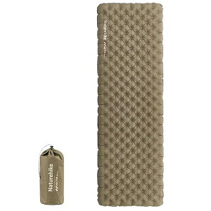 Naturehike エアーマット 【SGS認証R8.8/R5.8/R6.5/R3.2】 約500g超軽量 厚手8~12cm -30℃以上対応 コンパクト 八層保温 連結可能 インフレータブルパッド 防水 快適 アウトドア ツーリング キャンプマッ