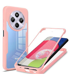 Redmi 14C �P�[�X�w�x 360° �S�ʕی� �O�� ���� Redmi 14C �J�o�[ [���^�b�`�p�l�����x] �V�����f�� �ی�t�B���� TPU+PC �N���A �X�}�z�P�[�X �t���J�o�[ �y�� ���^ �Ռ��z�� �C�菝�h�~ ���E�ȒP �i