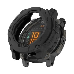 Garmin Instinct 3 50mm Ή P[X VRގ یP[X Jo[ Ռz y _ Ռh~ C菝h~ یJo[ Garmin Instinct 3 50mm p (ubN)