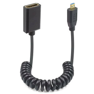 Micro HDMI to HDMI P[uA8K 48Gbps Micro HDMI to HDMI ϊA_v^[A^ 8K HDMI X}CN HDMI IX P[u A_Ci~bNHDRT|[g J rfI HD ʘb Q