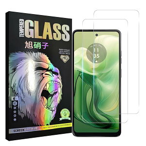 対応 Moto G24 ガラスフイルム 【2枚セット- AGC旭硝子 - 高 品質】 moto g24 フイルム さらさら モトローラ Moto G24 液晶 保護フィルム 強化ガラス ケース 【 日本旭硝子素材採用 硬度9H 耐衝撃 飛散