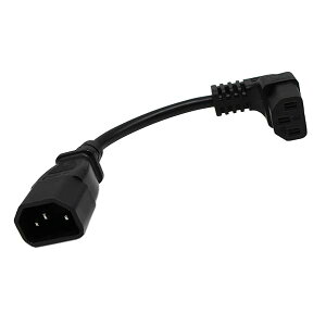 18 cm 90�xc13 3�s�����Xto IEC 320 C14 3�s���I�XPDU�̓d�����������R�[�h�R���s���[�^LED HDTV���j�^�ƃX�L���i