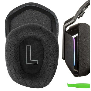 C[pbh Comfort ݊ pbh WN[ Logitech G733, G535, G335 wbhzɑΉ Cpbh/C[NbV/C[Jbv (bVt@ubN/ubN)
