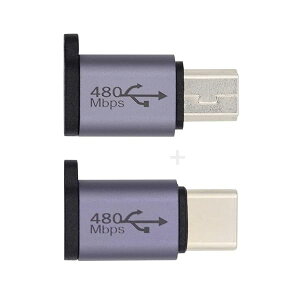 2/bg USB2.0 Micro X - Mini USB Type-C USB-C IX dA_v^[ 480Mbps f[^ `F[z[t