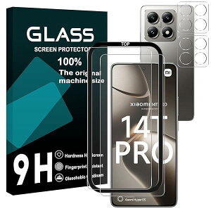 �Ή� Xiaomi 14T Pro �K���X�t�C���� �K�C�h�g�t�� �y2+2 ���Z�b�g-���YAGC���Ɏq �z xiaomi 14t pro �t�C���� �y2���z+ �����Y�t�B���� �y2���z �V���I�~ 14TPro �t���ی�t�B���� �����K���X �����Y�ی�