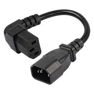 20cm 90x IEC 320 C13 - C14 PDUdP[uAC14IX_EAOC13XdR[h j^[ARs[^[ȂǗp (Dc13-c14)