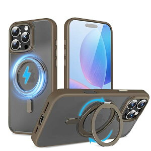 yiPhone 16ProMax p MagSafeΉ P[Xz360°]X^h CX[dΉ iphone 16 pro max p P[X Ot ČRMILKi phone16pro max p P[X  h~ i