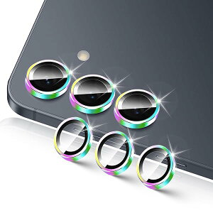 �y2�Z�b�g 6������zFor Galaxy S25 �J�����t�B���� Galaxy S25 �p �����Y�ی�t�B���� �����K���X �ɔ� ���Ɏq�� �ϏՌ� �����ߗ� �L�Y�h�~ �w��h�~ �C�A�h�~ �\��t���ȒP Galaxy S25 �Ή� �i�J���[