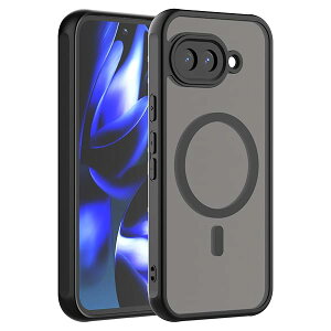 For Google Pixel 9a P[X yMagSafeΉz Google Pixel 9a Jo[ }bg  TPU+PC Yی ^ wh~ h~ Sی y SʕیJo[ (ubN)