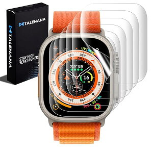 for Apple Watch Ultra/Ultra 2 用 液晶保護フィルム アップルウォッチ Series Ultra/Ultra 2 用画面保護フィルム 49mm 24時間自動修復技術 TPUフィルム 画面保護シート 液晶シール 液晶保護 ソ