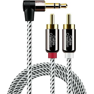 RCA 3.5mm ϊP[u, RCAP[u 3.5mm XeI~jvO RCA ~js ԔP[u ~jR| Av AVZN^ PC iPhone Android [ ԍAUX I[fBIȂǂɑΉ 3M