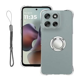 moto g66j / g66y 5G 用 ケース 保護カバー TPU製 ソフト 柔らかい手触り スクリーン & カメラ保護 耐衝撃 薄型 軽量 指紋防止 取付簡単 黄変防止 moto g66y 5G 適用 [クリア 透明]