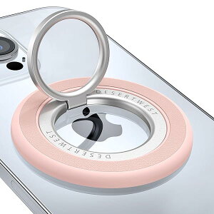 【品質に・高級レーザー】 スマホリング 【強力両面マグネット】 magsafe対応 リング マグセーフ リング 落下防止リング おしゃれ スタンド機能 片手操作 360回転 強力吸着 iPhone/Android 各種他