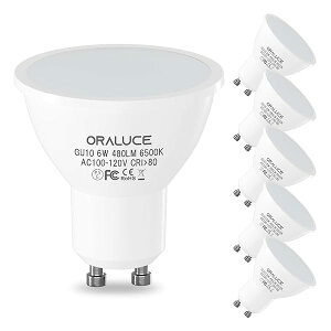 LEDd GU10 X|bgCg 50W` 6W 480lm 6500K F s ȃGl  r[px120°Lz^Cv F VƖ ƏƖ 6Zbg