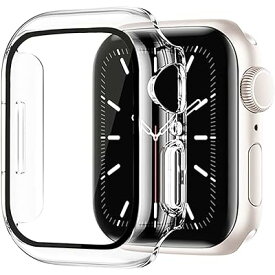 【2023年発売9月】 Apple Watch Series 9 ケース Apple Watch 8 45mm ケース 対応 apple watch Series 9/8/7 45mm 保護カバー 全面保護 PCフレーム+強化ガラスフィルム 一体型