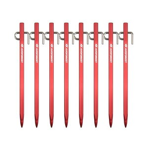 【業界初】 鍛造ペグ アルミ製 ペグ 20cm/30cm 4本/8本セット 一体成型 ステンレス製フック テントペグ 超軽量 高強度 錆びにくい テント用 タープ用 アウトドア/キャンプ 用品 岩場 砂浜 砂利