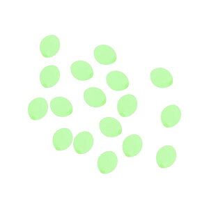 5x4mm ~iXނr[Y 200 vX`bN O[ނa  Or[h ^bNc[ ȉ~` O[