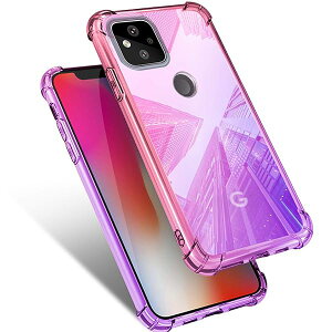 Google Pixel 4A 5G �P�[�X �N���A �ϏՌ� ���^ �O���f�[�V���� ���� TPU�o���p�[ ���^ �y�� ���o
