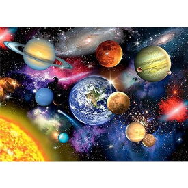 MISITU ジグソーパズル 1000ピース パズル 風景 宇宙 太陽系 惑星 プレゼント 誕生日 クリスマス おしゃれ インテリア 宇宙の不思議 (50 x 70 cm)