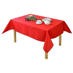Kuai �e�[�u���N���X �e�[�u���J�o�[ ���� �h�� 140cm*180cm ����ɂ��� �|���G�X�e�� �k�� �V���v�� �C���e���A ������� ����OK (���b�h)