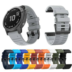 26MM 22MM �o���h for �K�[�~�� Fenix 7/7X�����p�V���R���� �x���g�Ή��K�[�~�� Approach S60 S62 MARQ For