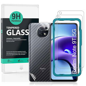 �Ή� Redmi Note 9 �K���X�t�B���� 2 ���ی�t�B���� �K�C�h�g�t�� �����Y�J�o�[�i1���j�w�ʃV�[