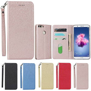for Huawei Nova Lite 2 / Enjoy 7S / P smart �ʗp �P�[�X nova lite2 �P�[�X Case �蒠�^ �X�g���b�v�t�� PU��