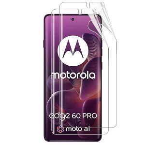 For ���g���[�� ���g Motorola Moto EDGE 60 Pro/60S Pro �t�B���� �S�ʕی�t�B���� ��K���X �����ߗ�