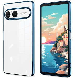 �P�[�X �p�� Xperia 10 VII �N���A ���� �G�X�N�y���A10vii �X�}�z�P�[�X �J�o�[ ���� �ϏՌ� TPU �\