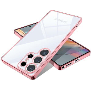 �p�� Galaxy S26 Ultra �P�[�X �N���A �ϏՌ� ���^ �ČRMIL�K�i tpu �M�����N�V�[ S26 ultra �J�o�[ �h
