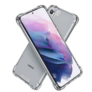 �w�S�ʕی� �xGalaxy S21 �p�̃P�[�X SC-51B/SCG09 �p�̕ی�J�o�[ ���^ TPU�ގ� �w�l�����G�A�N�b�V