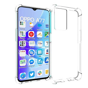 �w�S�ʕی� �xOPPO A77 �p�̃P�[�X CPH2385 �p�̕ی�J�o�[ ���^ TPU�ގ� �w�l�����G�A�N�b�V����
