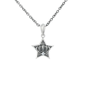 アルテミスキングス ARTEMISKINGS ロイヤルスターチャーム トップのみ【skz】ブランド メンズ レディース ネックレス シルバー925 シンプル 大人 かっこいい かわいい 星 スター 王冠 クラウン テ