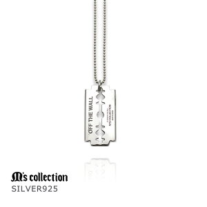 ���[�J�[���񂹕i OFF THE WALL RAZOR PENDANT M �V���o�[�y���_���g XP-155 �G���Y�R���N�V���� M's collection