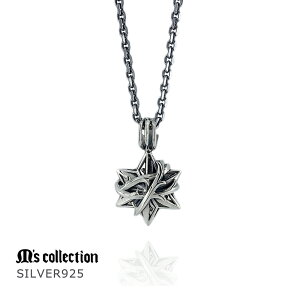 ���[�J�[���񂹕i THORN HEXAGRAM PENDANT M �V���o�[�y���_���g XP-223 �G���Y�R���N�V���� M's collection