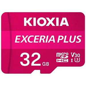 KIOXIA microSD�������J�[�h 32GB �N���X10 UHS�X�s�[�h�N���X3 EXCERIA PLUS KMUH-A032G