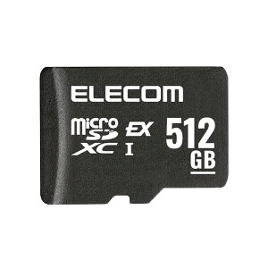 �G���R�� microSDXC�J�[�h 512GB microSD Express�K�i�Ή� UHS-I IPX7 NINTENDO SWITCH2�Ή����؍� MF-MSE512GU13R