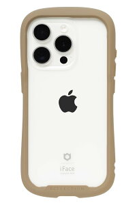 iFace Reflection iPhone 15 Pro �P�[�X �N���A �����K���X (�x�[�W��)�A�C�t�F�C�X �A�C�t�H��15pro �p iphone15�v�� �p �J�o�[