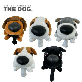 【送料無料】THE DOG フェアウェイウッド用ヘッドカバー　ダックスフンド / バセットハウンド/フレンチブルドッグ/ミニチュアシュナウザー / ジャックラッセルテリア 　犬　ぬいぐるみ ヘッドカバー