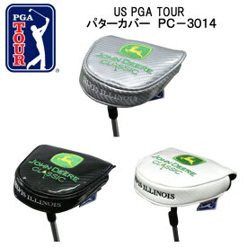 【送料無料】US PGA TOUR パターカバー(マレットタイプ)PC-3014　JOHN DEERE CLASSIC