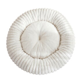 ペットベッド 秋冬 ふわとろ 丸型 洗える 冬 冬用 ふんわり 暖かい あったか モコモコ とろとろ ふわふわ ふかふか もこもこ かわいい 犬猫兼用 犬ベッド 猫ベッド ペットクッション 犬クッション 小型犬 中型犬 大型犬 厚手