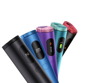 glo(�O���[) �n�C�p�[ �v�� HYPER pro ���M���^�o�R �d�q�^�o�R �f�B�X�v���C���� �Z�b�V������ 20�� �u�[�X�g�E���[�h����