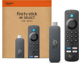 �yNew�zAmazon Fire TV Stick 4K Select | 4K�̍��掿�X�g���[�~���O | �X�g���[�~���O���f�B�A�v���C���[